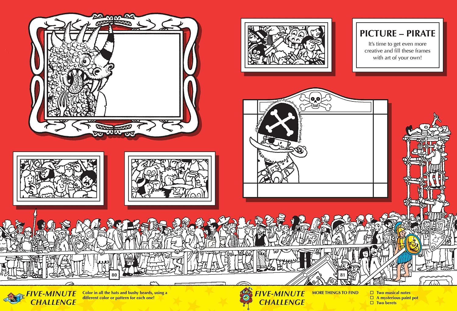 Where's Waldo? The Boredom Buster Book: 5-Minute Challenges: (Hidden Object Activity Book with Search & Find Puzzles, Mazes, Connect-the-Dots, ... Word Searches & Spot-the-Difference Games) - Image 4