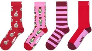 Happy Socks 4-Pack Holiday Gift Set