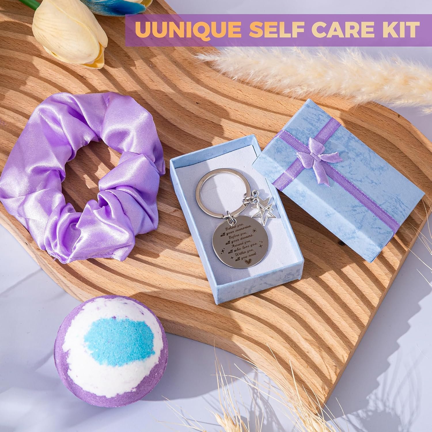 Gift Basket for Women, Unique Get Well Soon Self Care Package Gifts Ideas for Her,Birthday Box Inspirational Thinking of You Christmas Set for Women, Friend, Sister, Wife,Mom with Luxury Blanket - Image 7