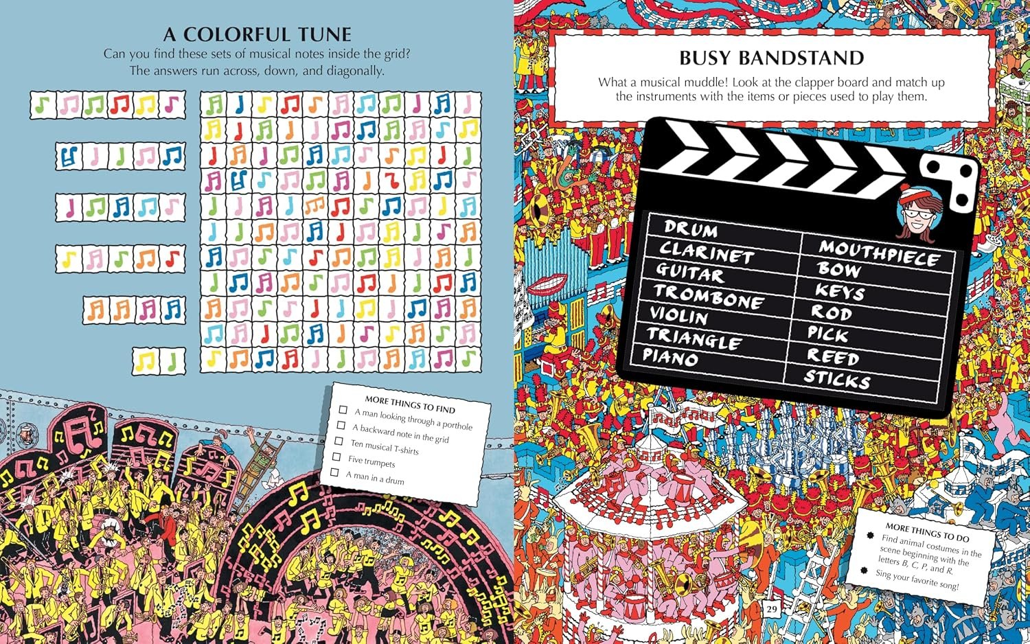 Where's Waldo? Games on the Go!: Puzzles, Activities, and Searches (A Compact, Travel-Size Hidden Object Activity Book with Mazes, Memory Games, Spot-the-Difference Challenges, & More) - Image 3