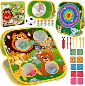 Animal Bean Bag Toss Game Toy Outdo...