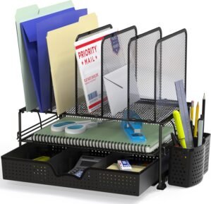SimpleHouseware Desk File Organizer...