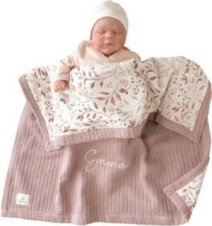 Mouliss Personalized Baby Blanket w...