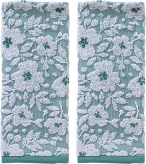 SKL Home Floral Jacquard 100% Cotto...