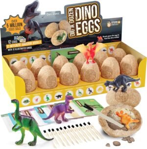 Dan&Darci Dig a Dozen Dino Egg...