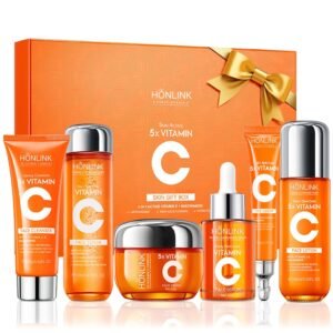 6-Piece Hydrating Vitamin C Skincar...