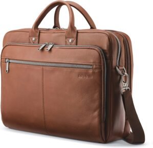 Samsonite Classic Leather Toploader...