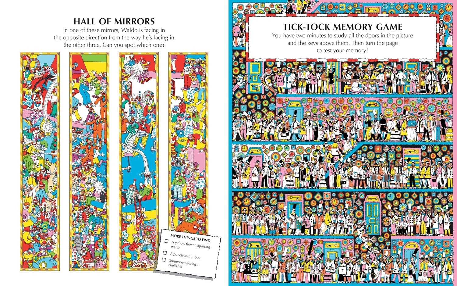Where's Waldo? Games on the Go!: Puzzles, Activities, and Searches (A Compact, Travel-Size Hidden Object Activity Book with Mazes, Memory Games, Spot-the-Difference Challenges, & More) - Image 2