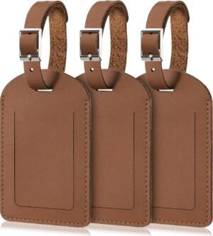 Mayski Genuine Leather Luggage Tags...