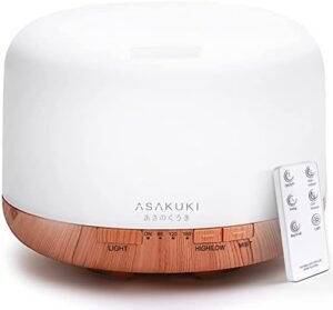ASAKUKI 500ml Essential Oil Diffuse...