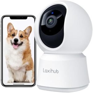Laxihub 360° 2K Indoor Security Ca...