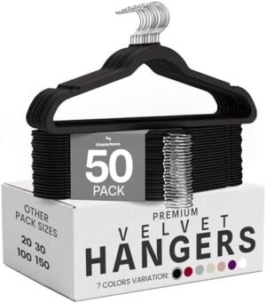 Utopia Home Velvet Hangers (50-Pack...