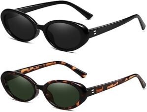 Breaksun Retro Oval Sunglasses