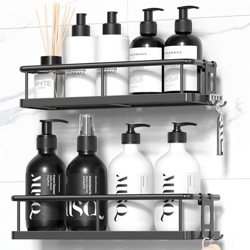 YASONIC Adhesive Shower Caddy (2-Piece)
