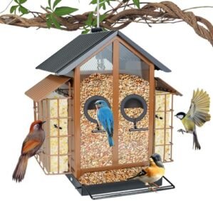 TayePin Hanging Metal Wild Bird Fee...