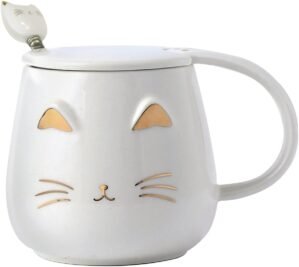 Yuwu Cat Mug Cute Coffee Mug gifts ...