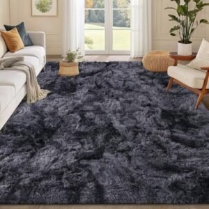 OLANLY Fluffy Area Rug