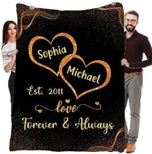 Customized Fleece Blanket for Wife ...