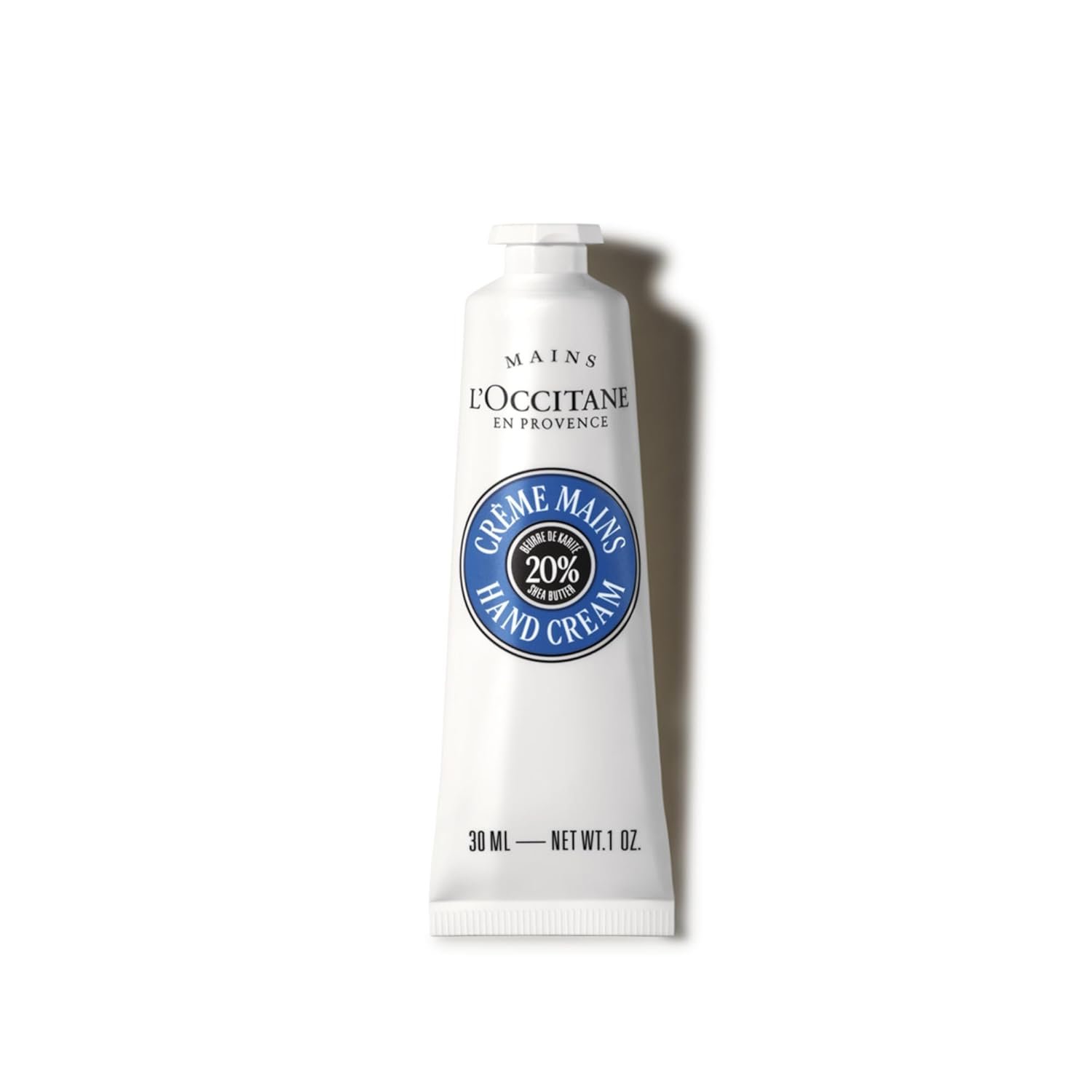 L'OCCITANE 20% Organic Shea Butter Hand Cream, Nourishes & Protects Dry Hands, Fast-Absorbing, Non-Greasy, Leaves Skin Moisturized & Soft, Vegan