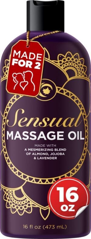 Aromatherapy Sensual Massage Oil fo...