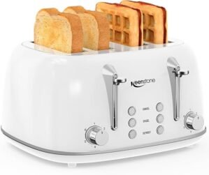 Keenstone Retro 4-Slice Toaster