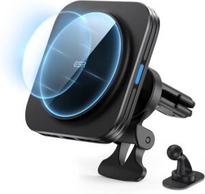 ESR 15W MagSafe Car Mount Charger &...