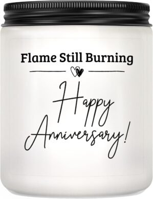 Anniversary Lavender Scented Candle...