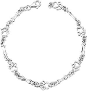 LUHE Paw Print Bracelets Gifts for ...