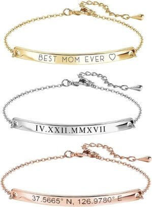 MignonandMignon Custom Name Bracele...