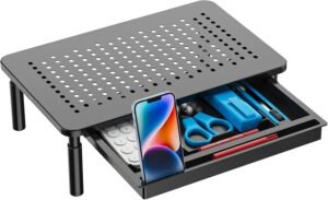 WALI Monitor Stand Riser with Stora...