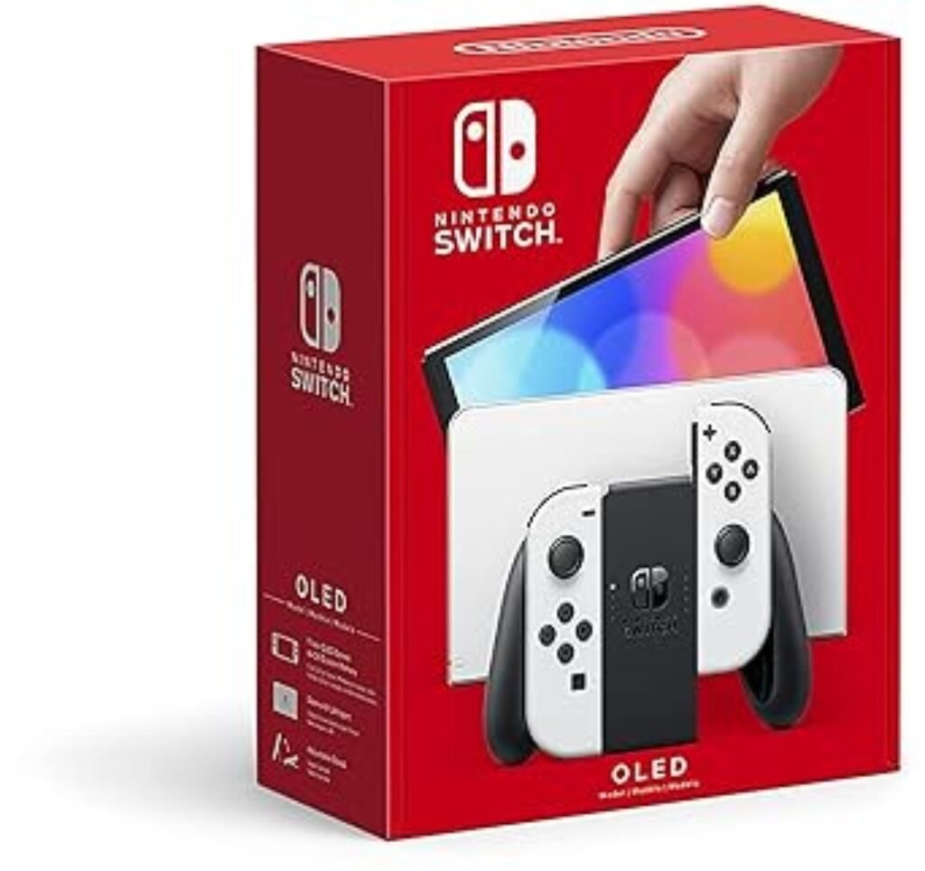 Nintendo Switch OLED Model, White J...