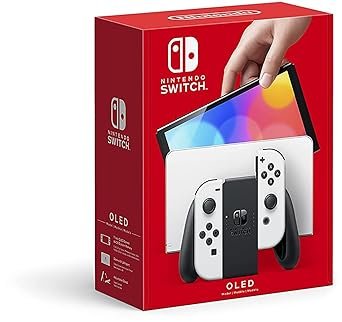 Nintendo Switch OLED Model, White Joy-Con