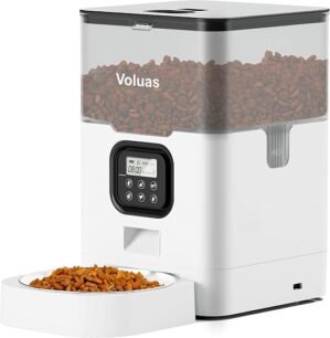 VOLUAS Automatic Cat Feeder, 4L
