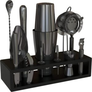 Highball & Chaser 13-Piece Bar ...
