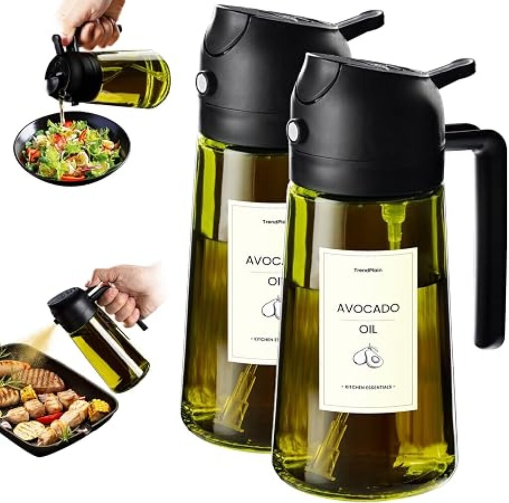 TrendPlain 2-in-1 Olive Oil Dispens...