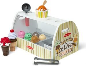 Melissa & Doug Wooden Scoop &am...