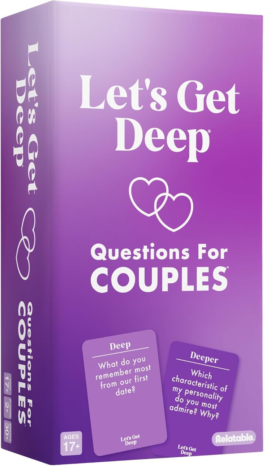 "Let's Get Deep" Couples Card Game