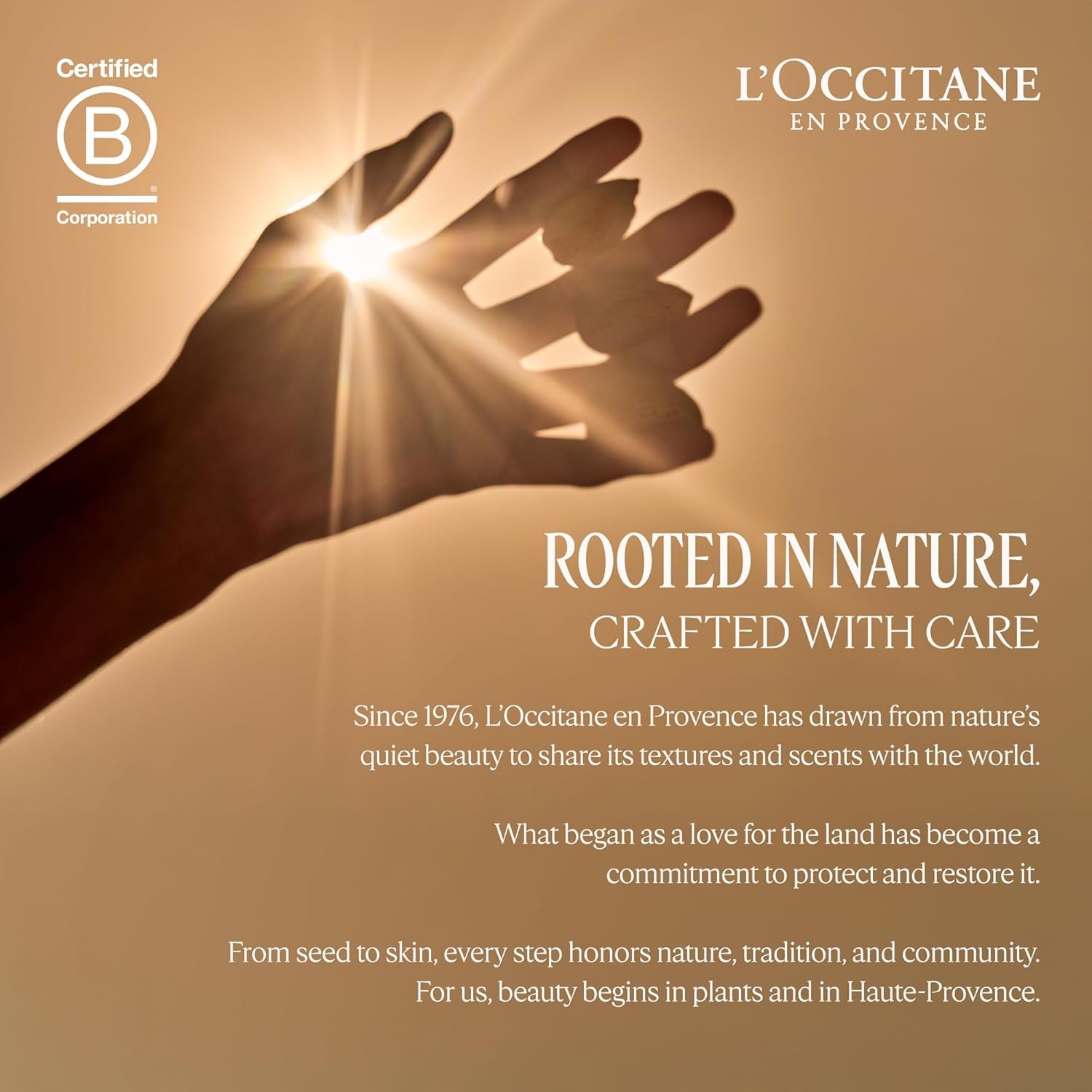 L'OCCITANE 20% Organic Shea Butter Hand Cream, Nourishes & Protects Dry Hands, Fast-Absorbing, Non-Greasy, Leaves Skin Moisturized & Soft, Vegan - Image 10