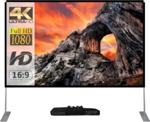 SKERELL Outdoor Projector Screen wi...