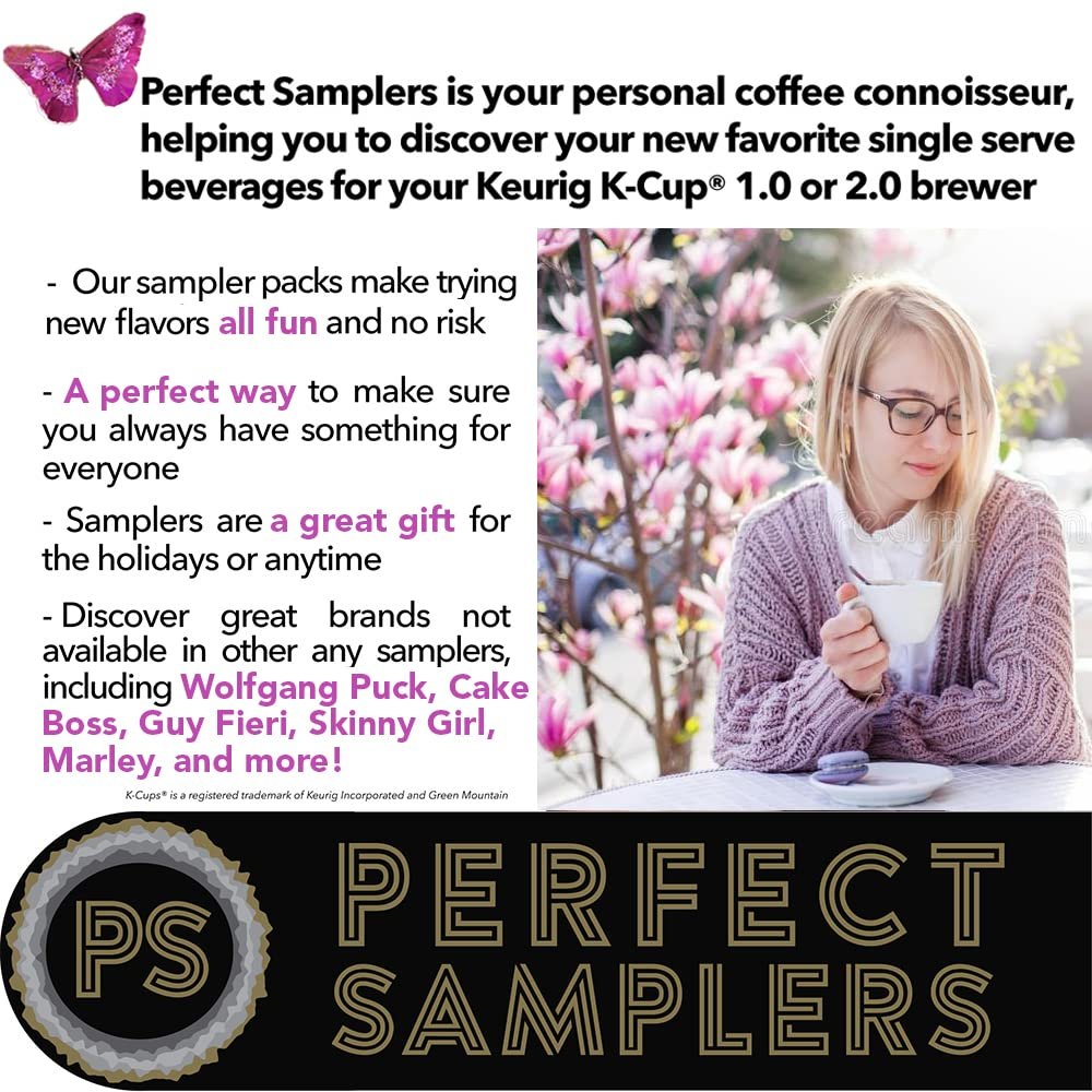 Coffee Pods Variety Pack Sampler, Coffee Lovers Single-Serve Capsules & Pods For Keurig K Cup Machines, Assorted Variety Pack, 40 Count - Image 4