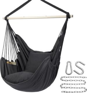 Y-STOP Hanging Rope Hammock Swing C...