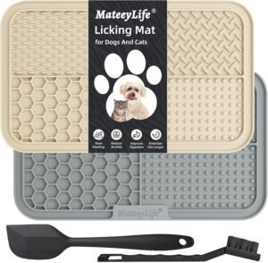 MateeyLife 2PCS Large Lick Mat for ...