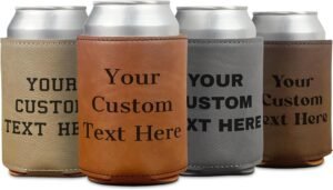 Personalized Can Cooler — 3 Lines...