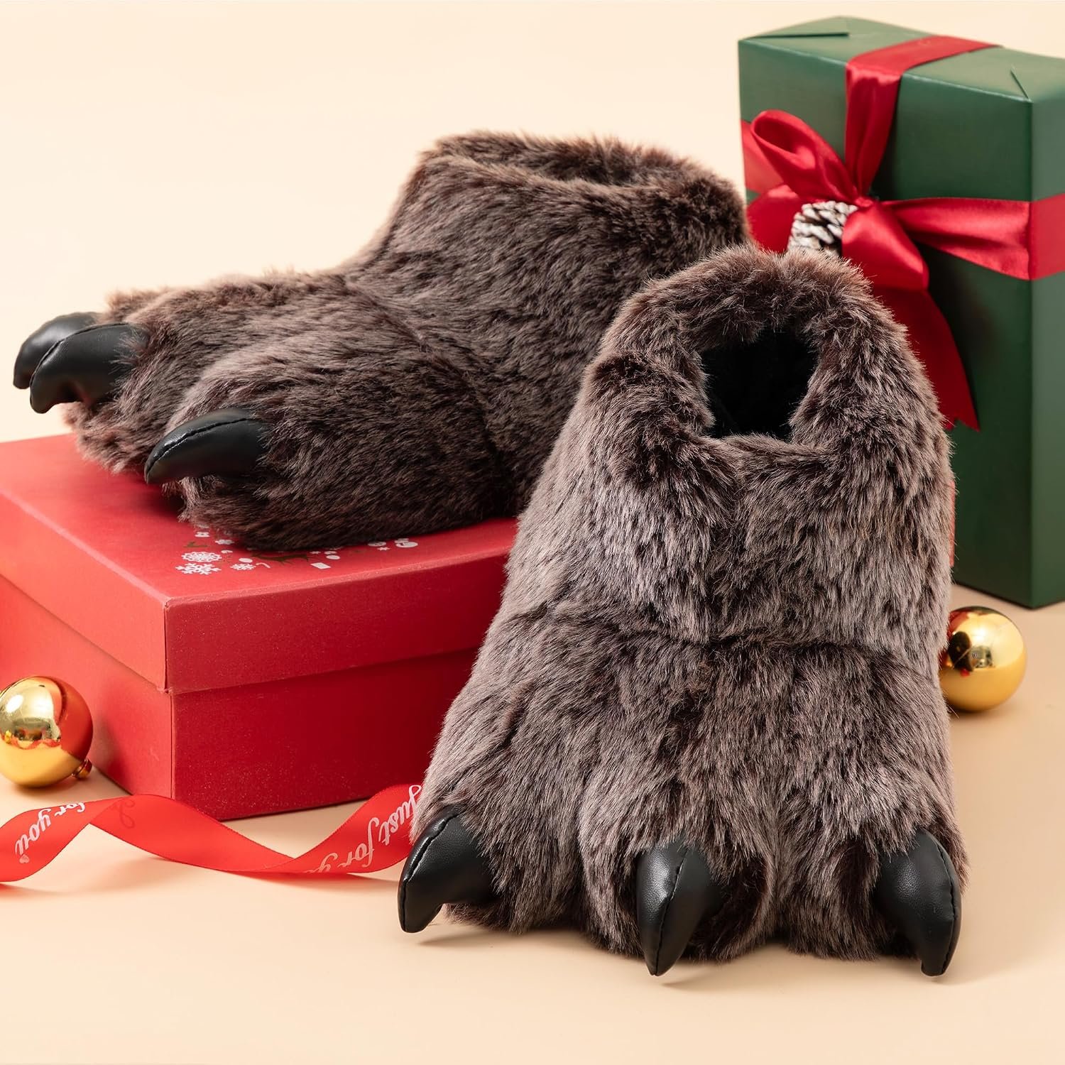 ULTRAIDEAS Animal Paw Slippers for Women and Men, Funny Claw Slippers for Adult and Kids, Unisex Cute Costume House Shoes - Image 7