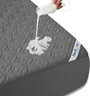 BEDLORE Waterproof Mattress Protect...
