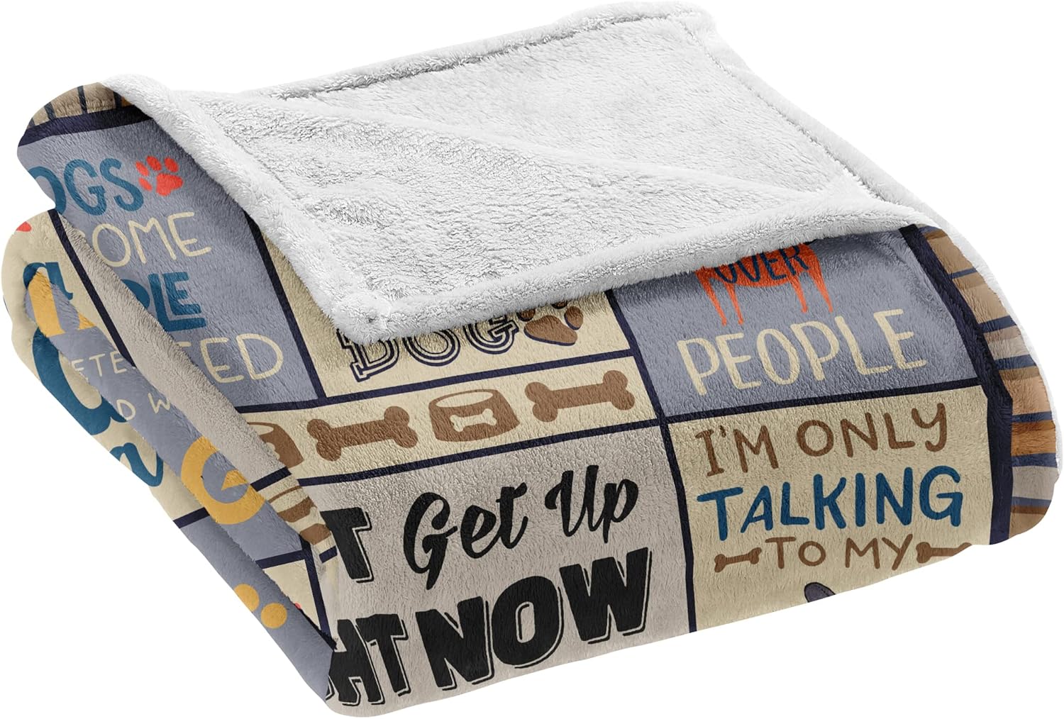 Dog Mom Gifts for Women, Dog Lovers Gifts, Presents for Dog Lovers/Moms Women, Doggie Blanket 50"x60", Presents from Doggie to Mom - Image 8