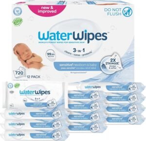 WaterWipes Sensitive+ Newborn &...