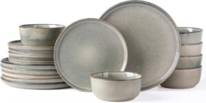 AmorArc Stoneware Dinnerware Sets,R...