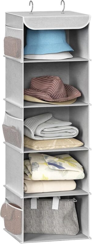 Simple Houseware 5-Shelf Hanging Cl...