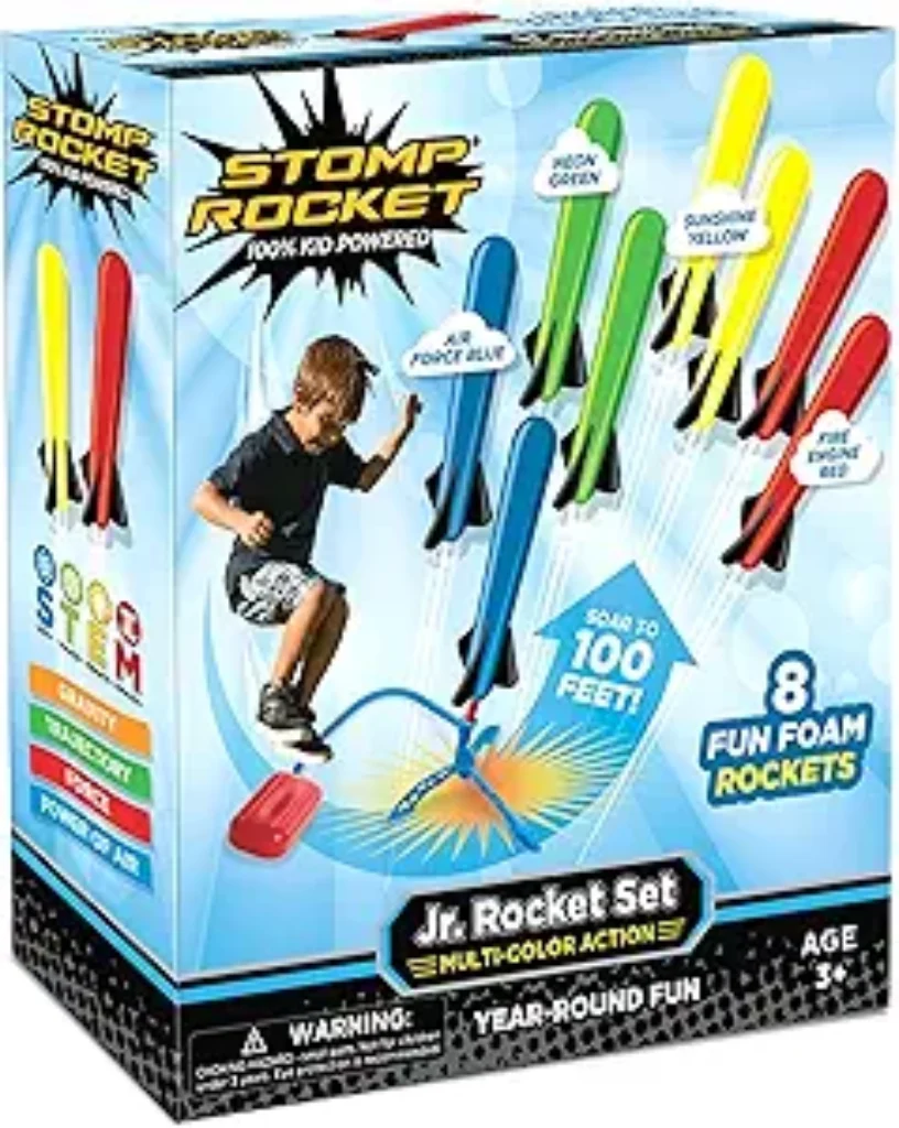 Stomp Rocket Jr Outdoor Rocket Laun...